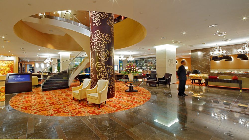 Grand Hotel River Park, A Luxury Collection Hotel, ברטיסלאבה מראה פנימי תמונה The lobby of the hotel