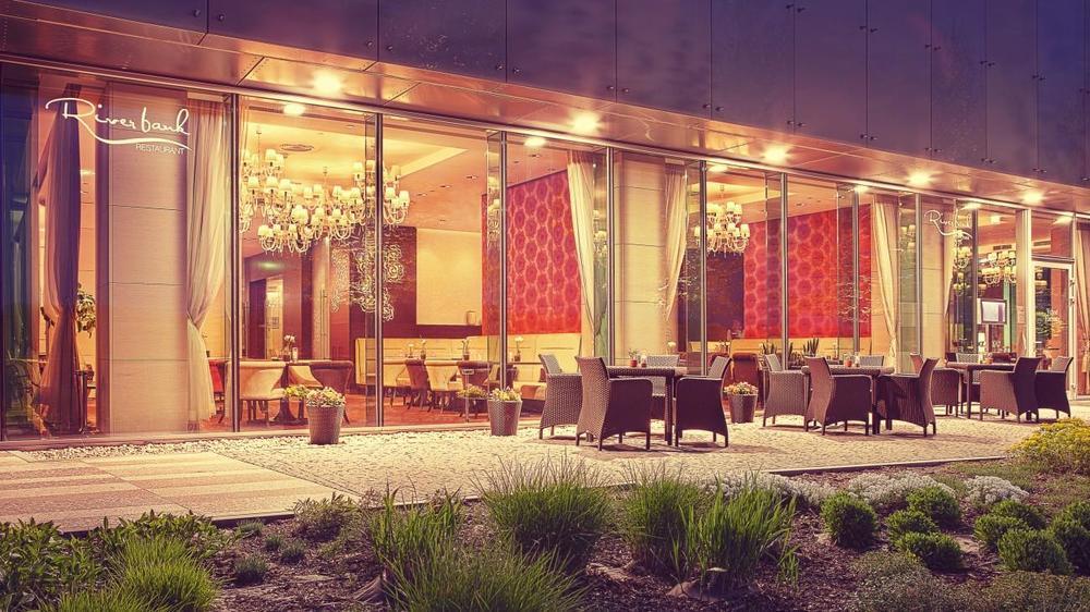 Grand Hotel River Park, A Luxury Collection Hotel, ברטיסלאבה מסעדה תמונה The restaurant